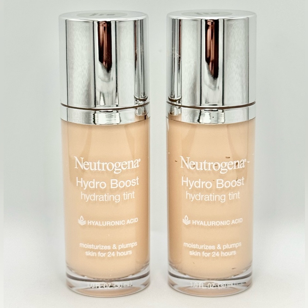 Neutrogena Hydro Boost Hydrating Tint - Classic Ivory #10 - 1 fl. oz. (2 PACK)